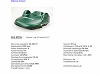 2017 belrobotic bigmow robotmaaier - afbeelding 3 van  11