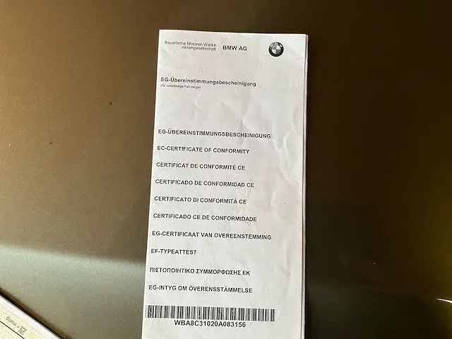 2017 bmw 318d personenauto - afbeelding 30 van  37