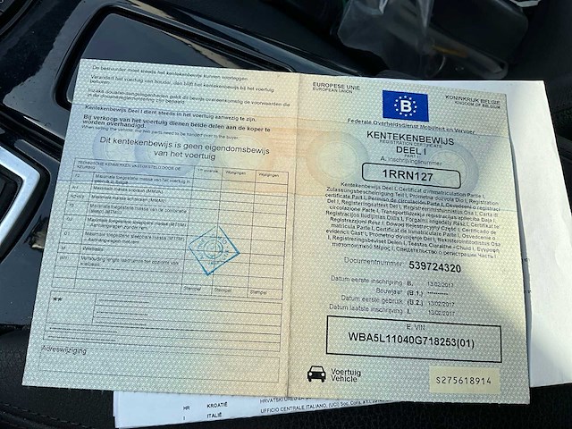 2017 bmw 518d wagen - afbeelding 10 van  45