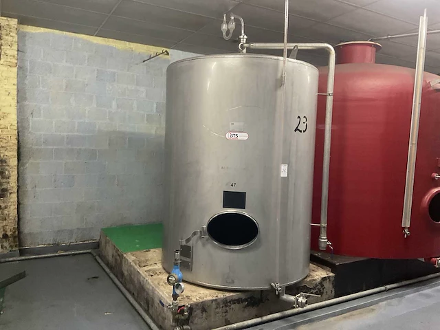 2017 bts rvs opslagtank - afbeelding 1 van  4