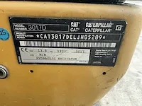 2017 caterpillar 301.7d minigraafmachine - afbeelding 18 van  25