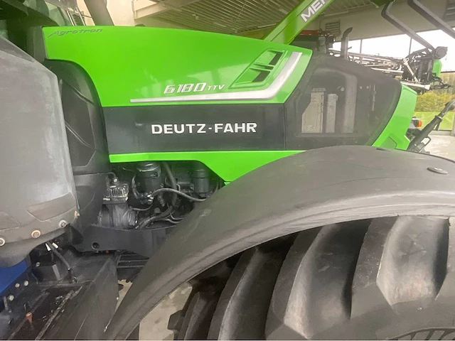 2017 deutz-fahr 6180 ttv 4wd landbouwtractor - afbeelding 13 van  24