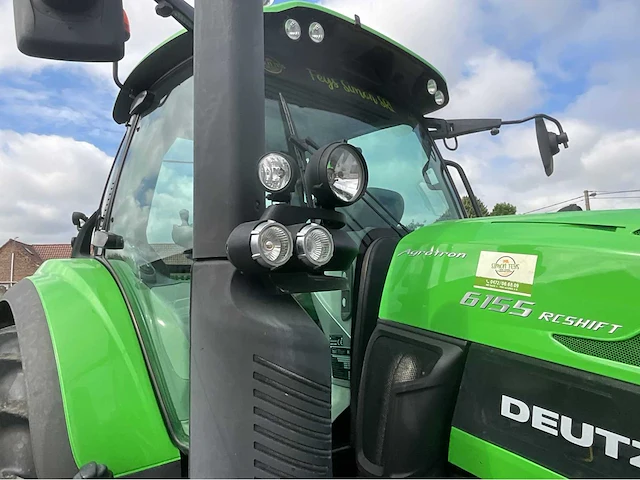 2017 deutz-fahr agrotron 6155 4wd landbouwtractor - afbeelding 10 van  31