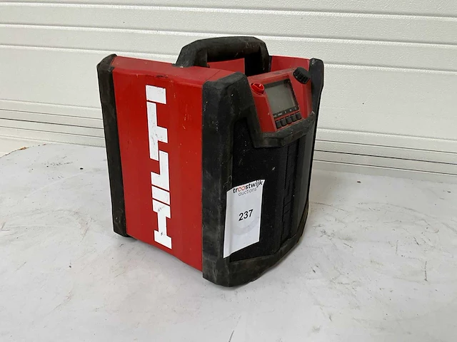 2017 hilti rc4/36-dab werfradio - afbeelding 3 van  6