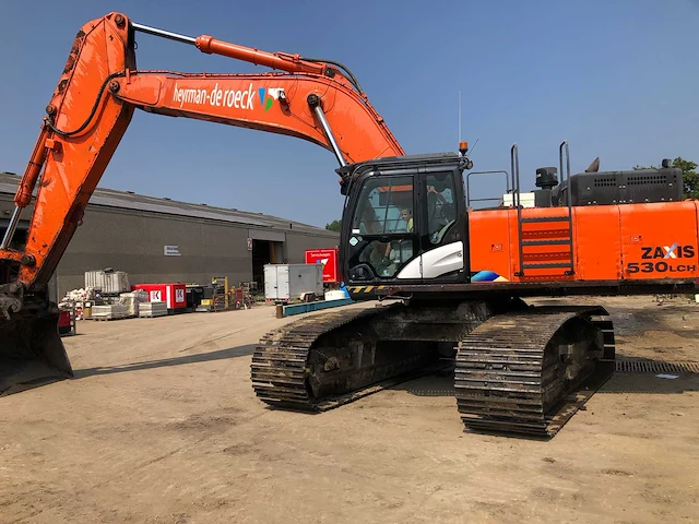 2017 hitachi zaxis 530lch rupsgraafmachine - afbeelding 1 van  11