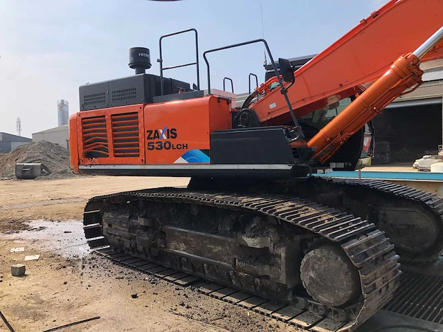2017 hitachi zaxis 530lch rupsgraafmachine - afbeelding 4 van  11