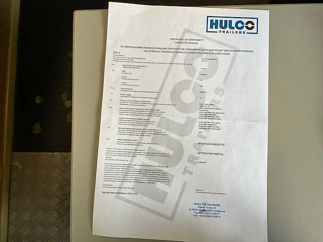 2017 hulco medax-2 aanhangwagen - afbeelding 7 van  16
