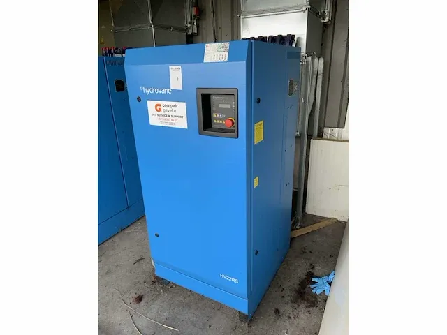2017 hydrovane hv22rs schoepen luchtcompressor - afbeelding 3 van  8