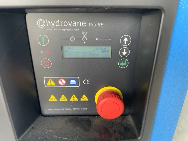 2017 hydrovane hv22rs schoepen luchtcompressor - afbeelding 4 van  8