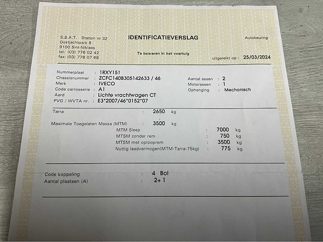 2017 iveco lichte vracht - 3l - afbeelding 43 van  49
