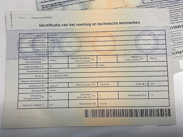 2017 jaguar xe personenauto - afbeelding 22 van  32