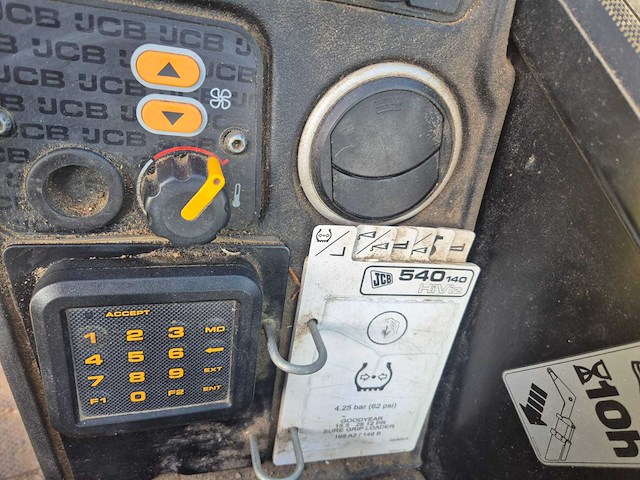 2017 jcb 540-140 telescopisch - afbeelding 6 van  30