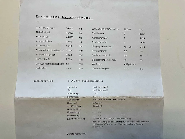 2017 kassbohrer bulkwagen silo legend si l1sor123 - afbeelding 25 van  35