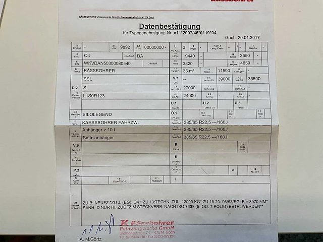 2017 kassbohrer bulkwagen silo legend si l1sor123 - afbeelding 26 van  35