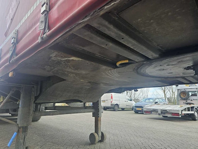 2017 kässbohrer huckepack mega p400 - full ferry oplegger - afbeelding 2 van  15