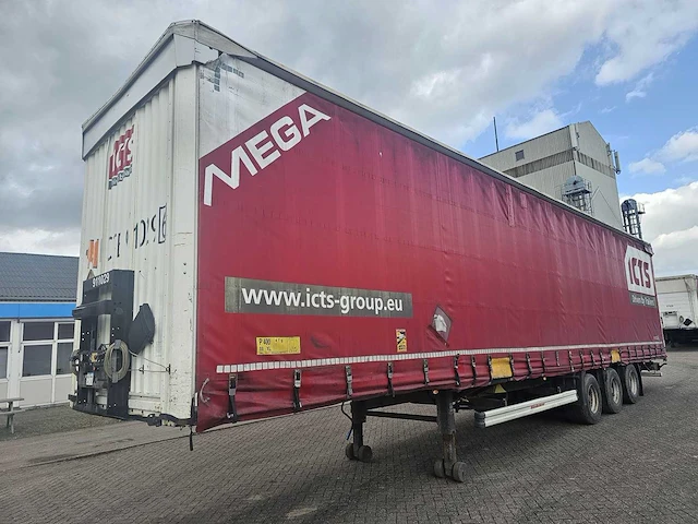 2017 kässbohrer huckepack mega p400 - full ferry oplegger - afbeelding 1 van  15