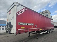 2017 kässbohrer huckepack mega p400 - full ferry oplegger - afbeelding 1 van  15