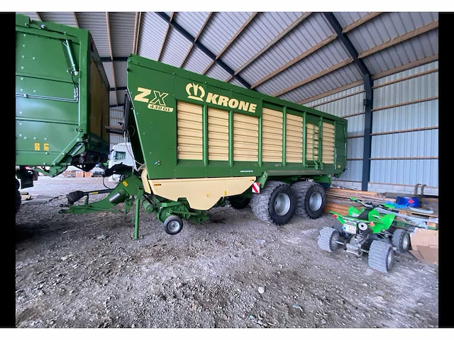 2017 krone zx 430 gl opraapwagen - afbeelding 1 van  15