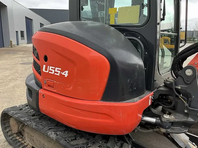2017 kubota u55-4 midigraafmachine - afbeelding 10 van  24