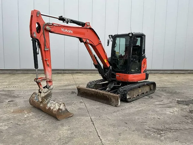 2017 kubota u55-4 midigraafmachine - afbeelding 1 van  24