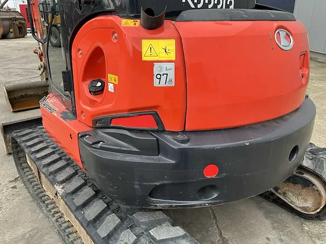2017 kubota u55-4 midigraafmachine - afbeelding 16 van  24