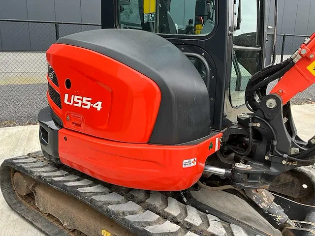 2017 kubota u55-4 midigraafmachine - afbeelding 9 van  24