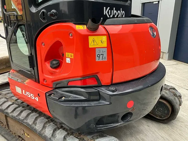 2017 kubota u55-4 midigraafmachine - afbeelding 16 van  24
