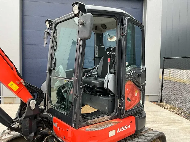 2017 kubota u55-4 midigraafmachine - afbeelding 22 van  24