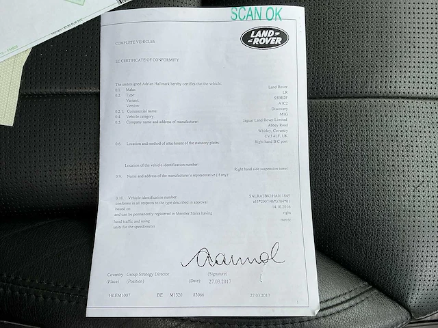2017 land rover discovery hse 4x4 - afbeelding 96 van  101