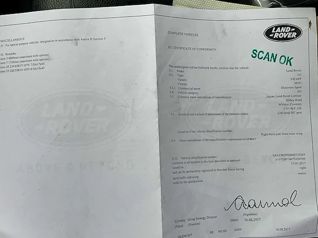 2017 land rover discovery sport 2.0 ed4 pure - afbeelding 21 van  34