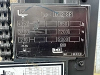 2017 linde d12sp stapelaar - afbeelding 11 van  12