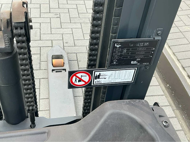 2017 linde d12sp stapelaar - afbeelding 8 van  12