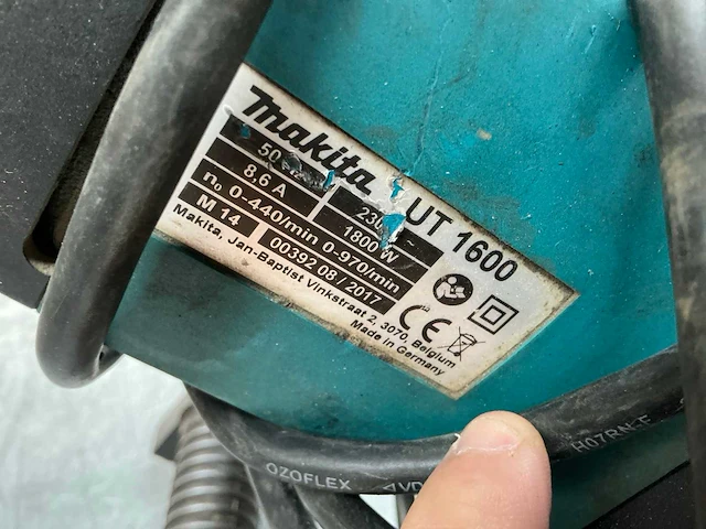 2017 makita menger/mixer te herstellen - afbeelding 3 van  4