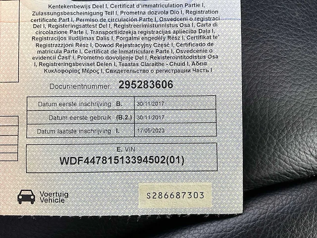2017 mercedes-benz v-klasse - afbeelding 46 van  53