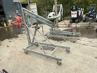 2017 müba 2822 kragarmlift duo hefbalken op wielen - afbeelding 1 van  22