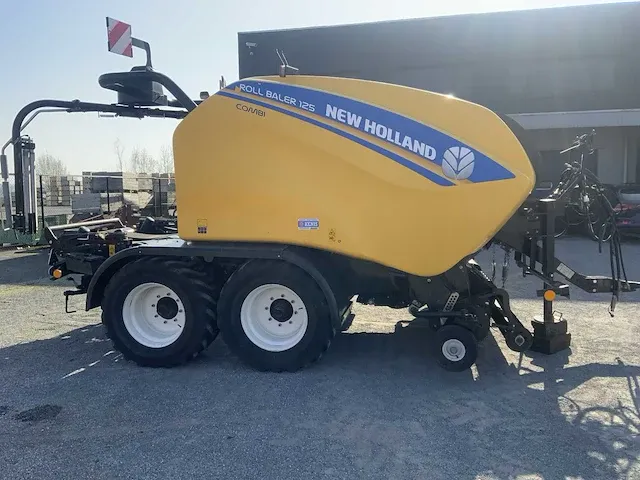 2017 new holland roll baeler 125 ronde balenpers - afbeelding 15 van  20