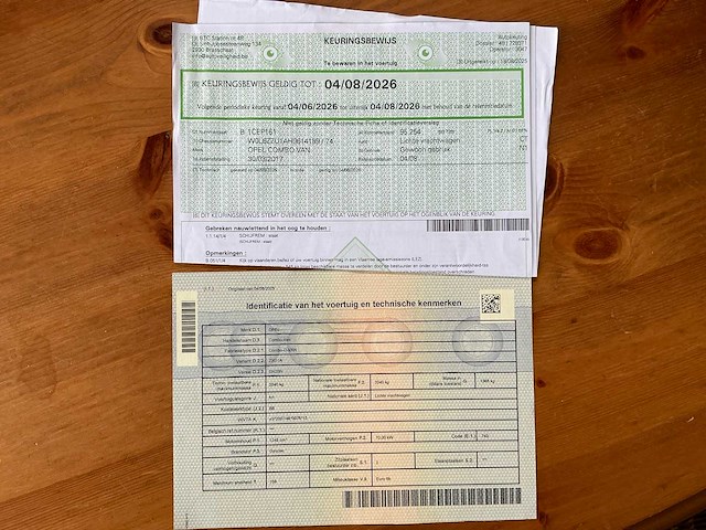 2017 opel combo personenauto - afbeelding 16 van  23