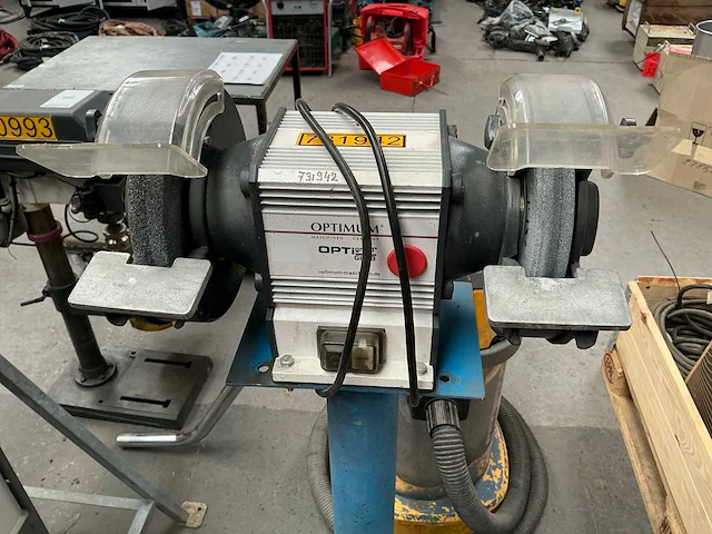 2017 optimum opti grind gu 18 slijpmachine op voet - afbeelding 1 van  5