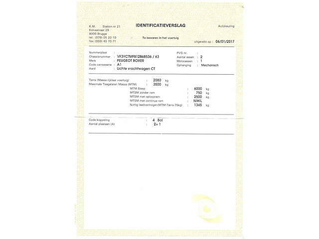 2017 | peugeot | boxer l2h2 | diesel | 63.863 km | trekhaak | start en rijdt goed - afbeelding 14 van  24