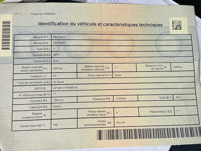2017 peugeot partner 1.6 hdi personenauto - afbeelding 32 van  40