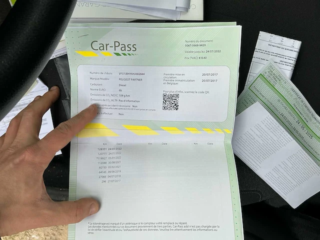 2017 peugeot partner 1.6 hdi personenauto - afbeelding 35 van  40