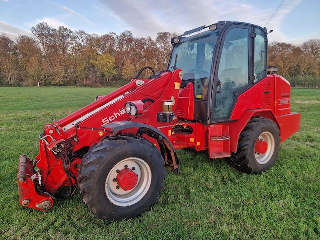 2017 schäffer 8610t telescoopwiellader - afbeelding 1 van  14