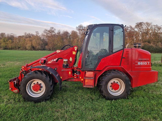 2017 schäffer 8610t telescoopwiellader - afbeelding 8 van  14