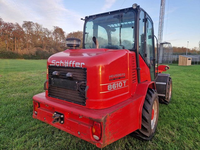 2017 schäffer 8610t telescoopwiellader - afbeelding 9 van  14