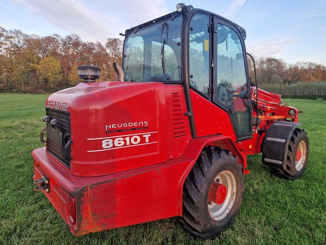 2017 schäffer 8610t telescoopwiellader - afbeelding 10 van  14