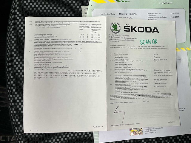 2017 skoda octavia auto - afbeelding 22 van  30