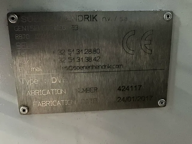 2017 soenen hendrik dve radiaalafkortzaagmachine - afbeelding 5 van  13