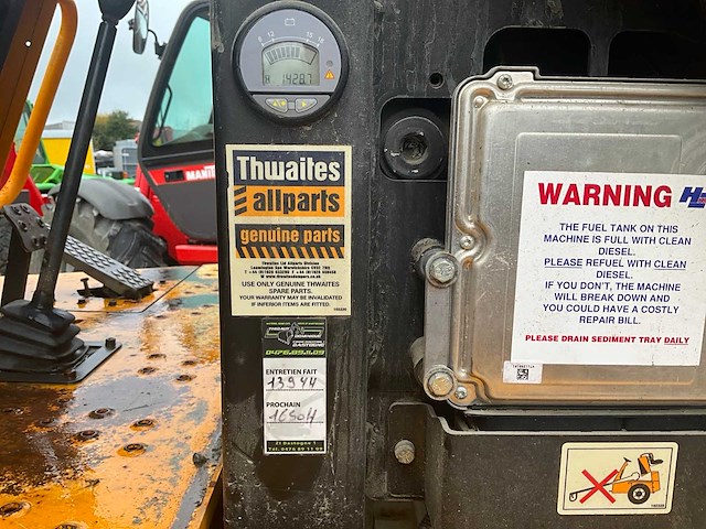 2017 thwaites mash 2062 dumper aanhanger - afbeelding 19 van  31