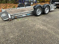 2017 tohaco w2 dubbelas machinetransporter met verstelbare luchtvering - afbeelding 4 van  32