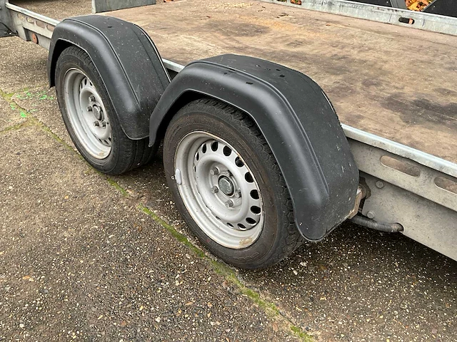 2017 tohaco w2 dubbelas machinetransporter met verstelbare luchtvering - afbeelding 7 van  32